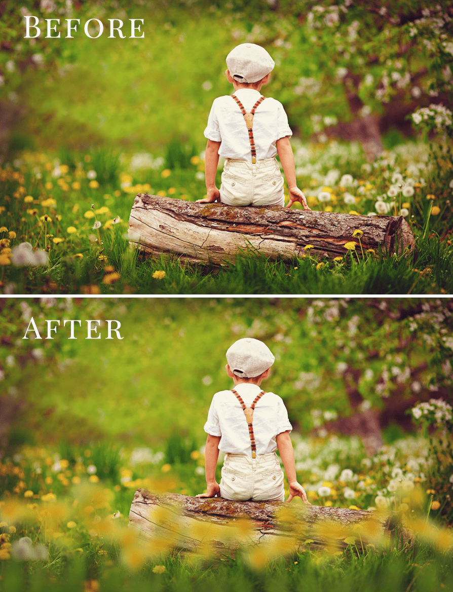 spring photo overlays