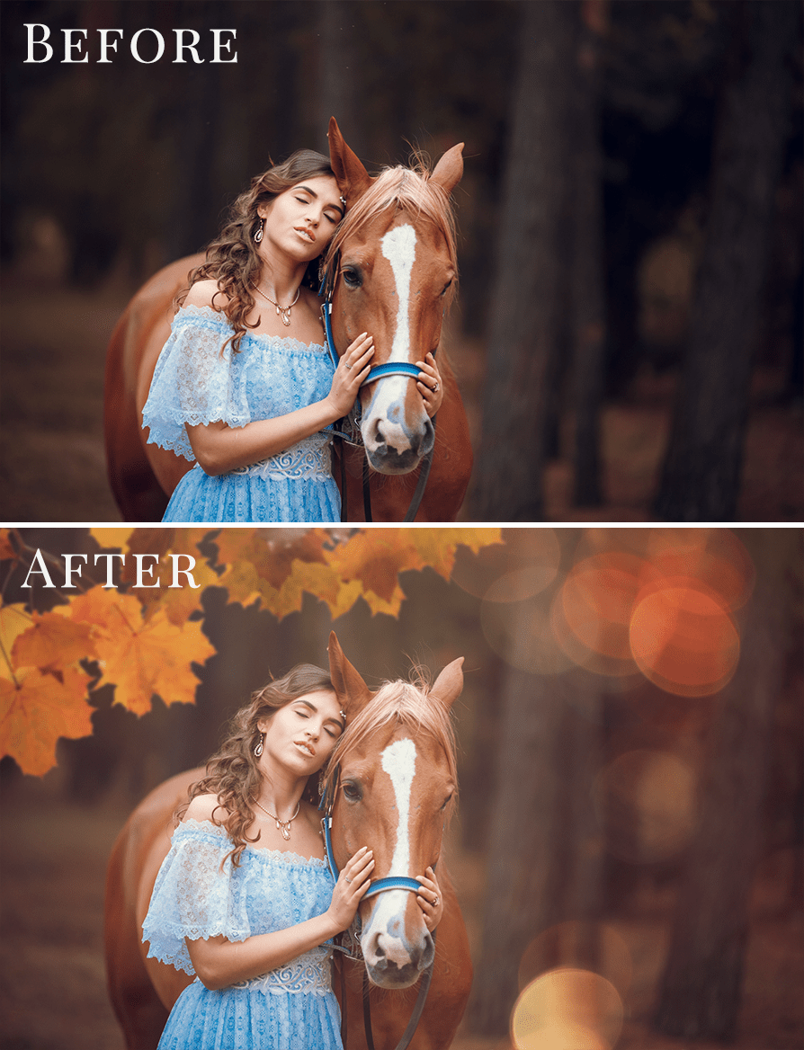 fall photo overlays