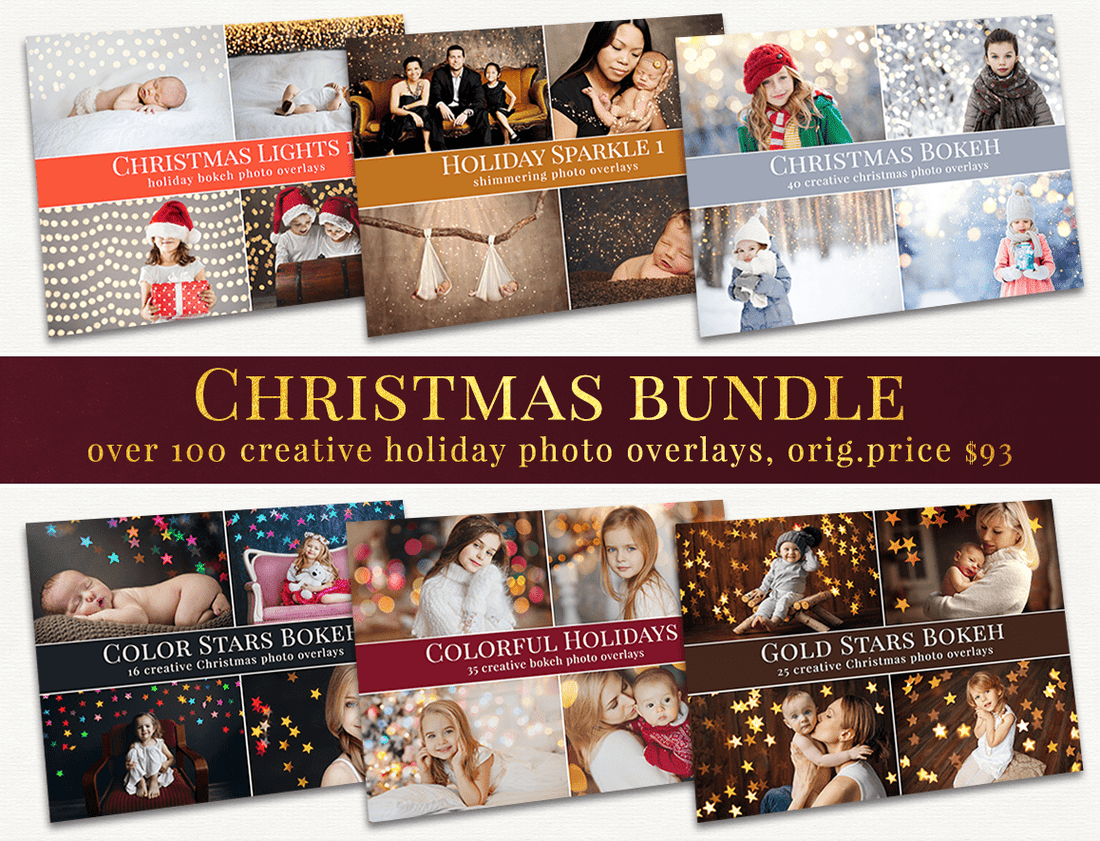 Christmas overlays bundle