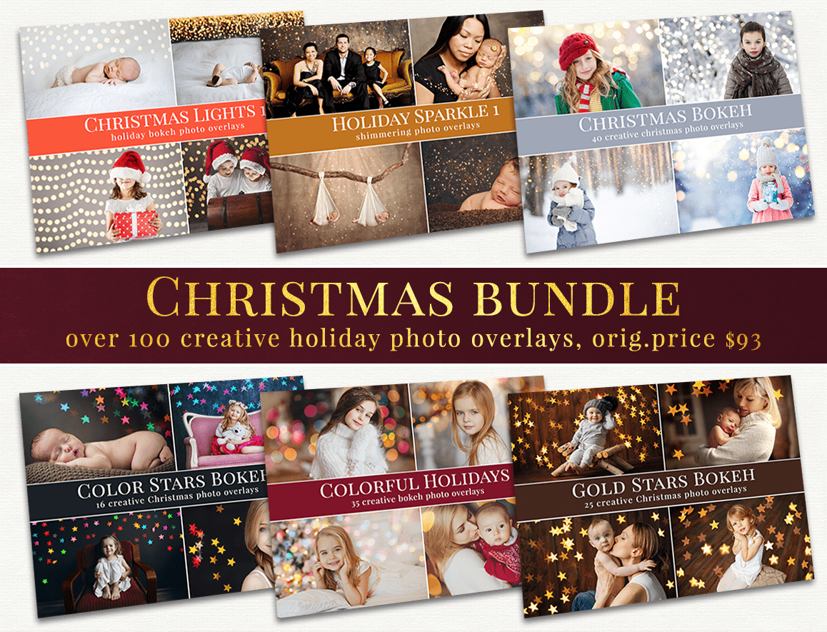 Christmas overlays bundle