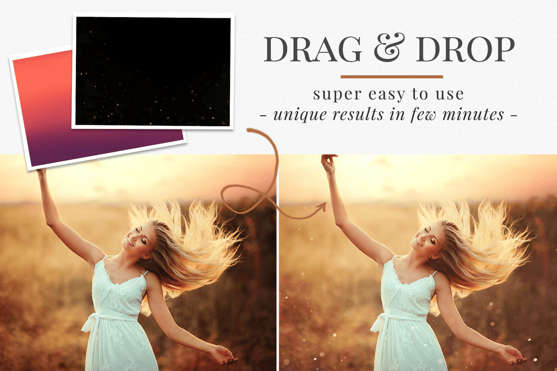 Summer Dust Photo Overlays