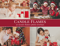 candle flames photo overlays