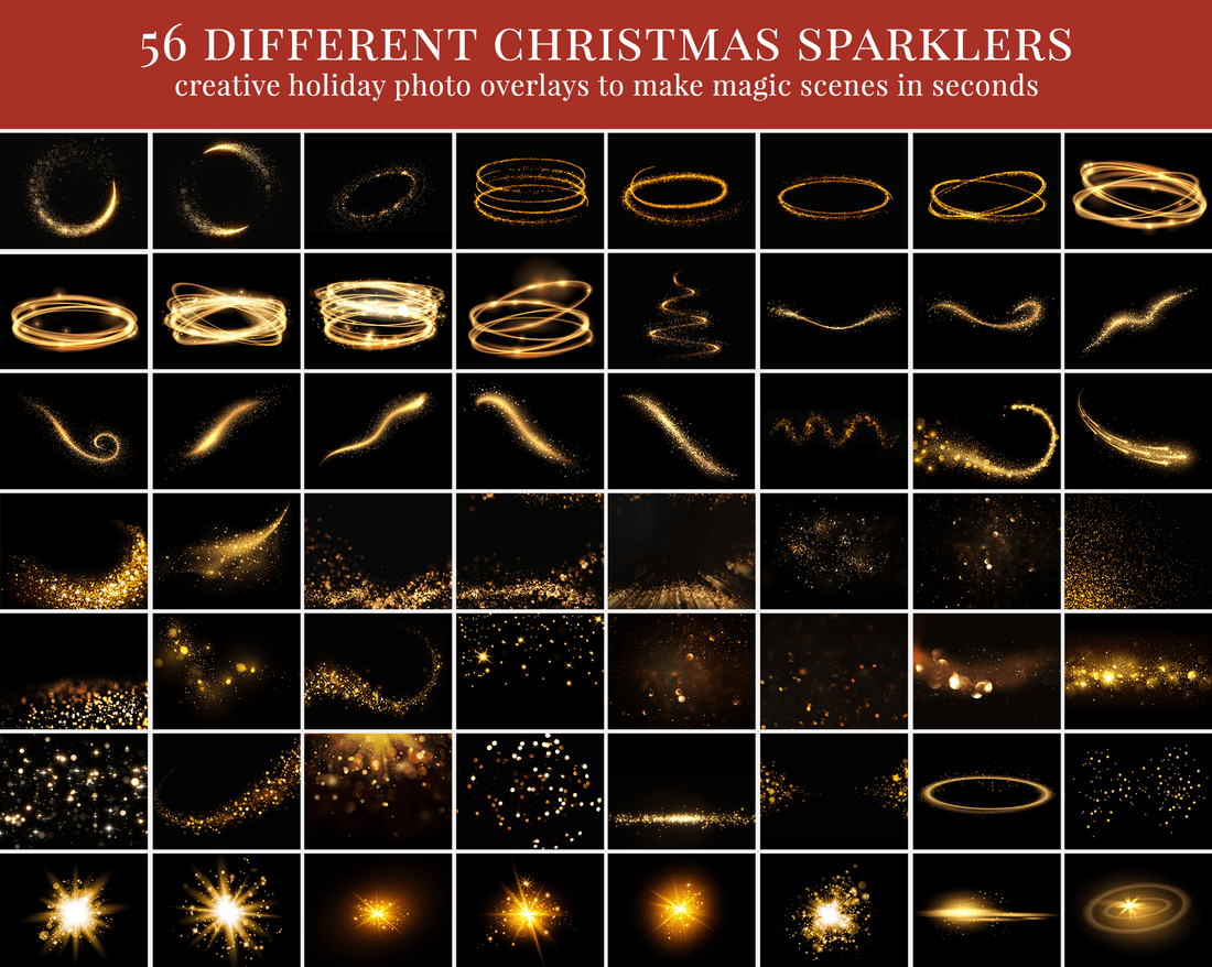 Christmas Magic Photo Overlays