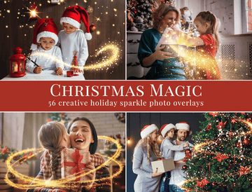 Christmas Magic Photo Overlays