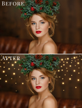 christmas garlands photo overlays
