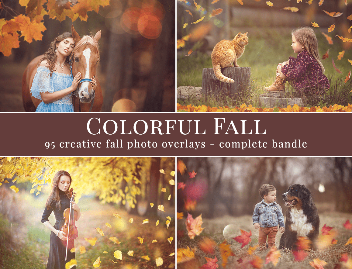 fall photo overlays