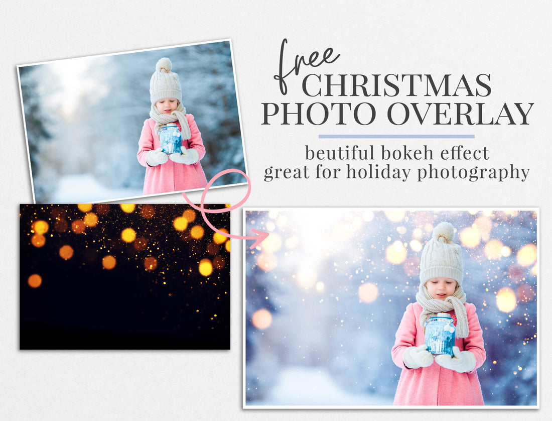 free Christmas photo overlay