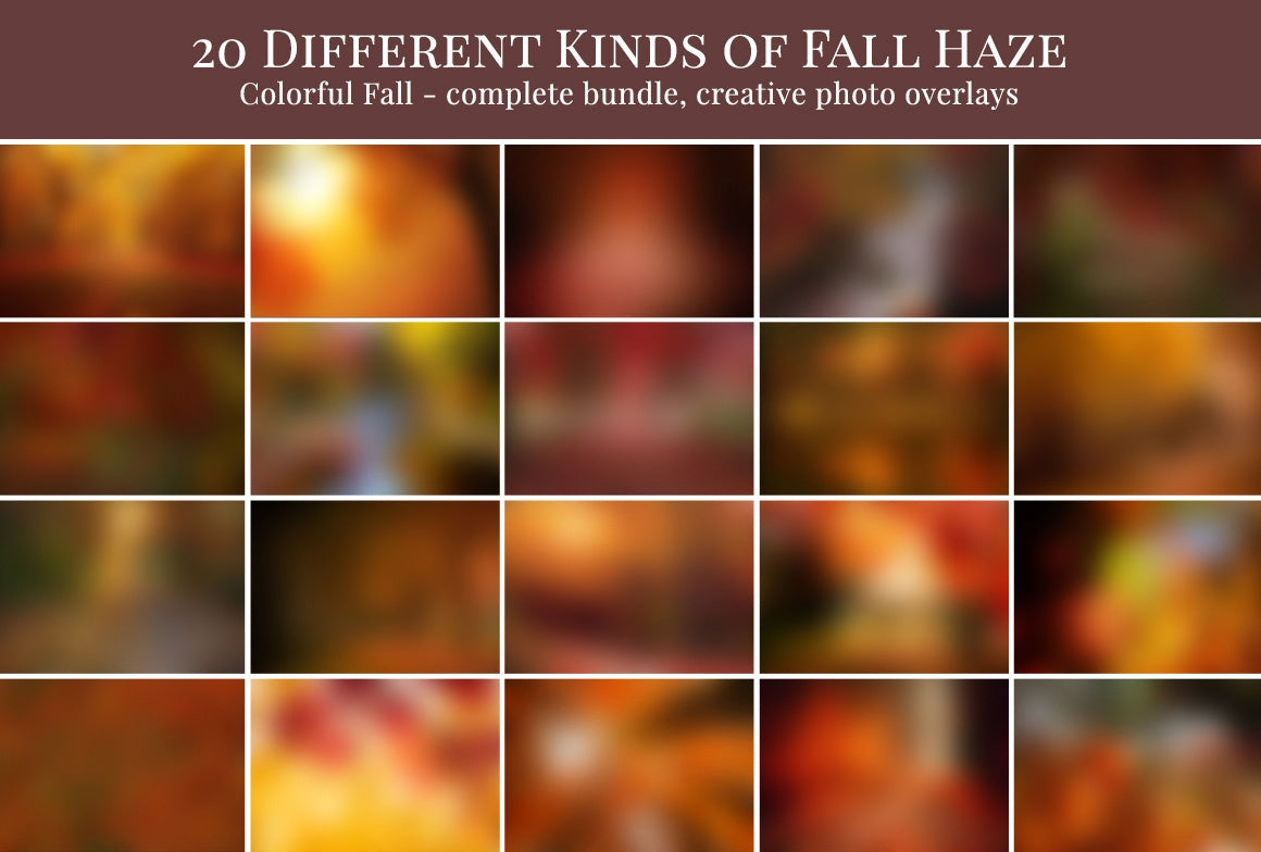 fall photo overlays