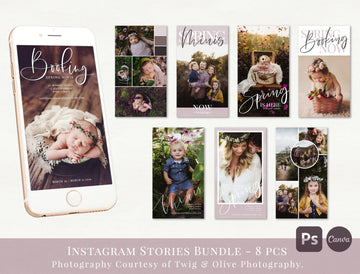Instagram Stories Bundle Vol. 2 - Spring Minis