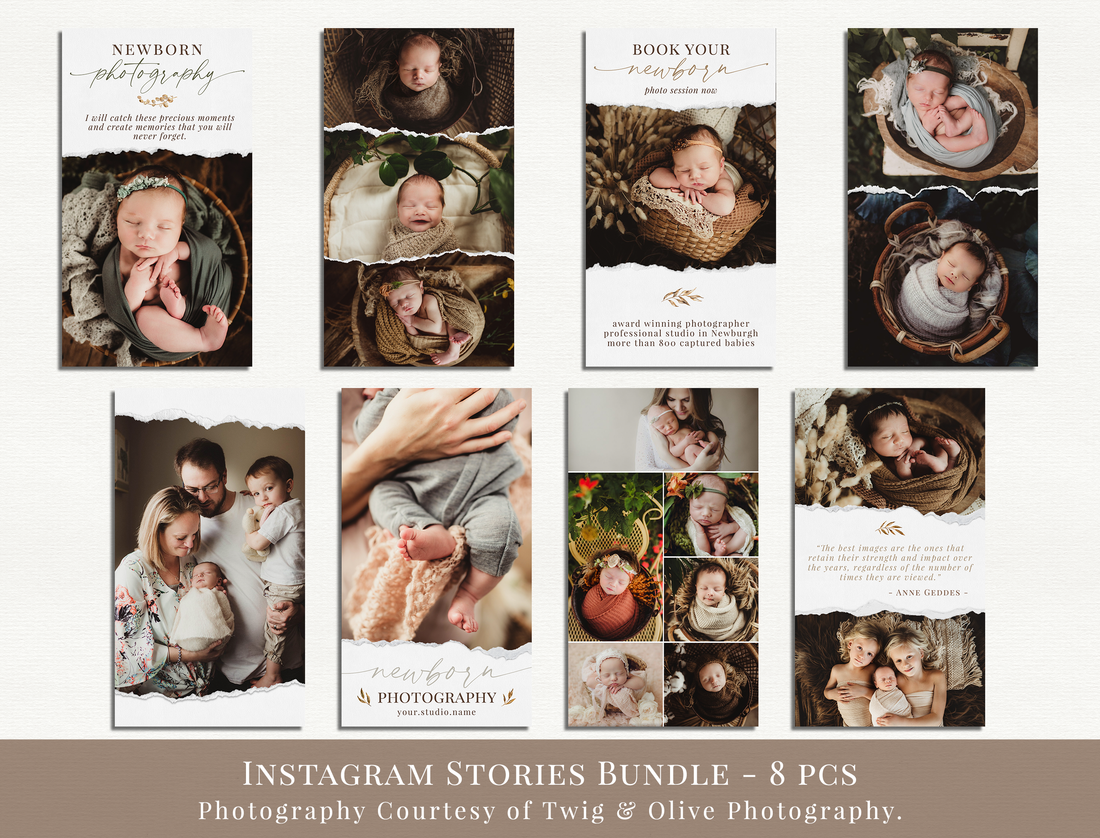Newborn Instagram Stories
