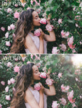 spring photo overlays for Photoshop