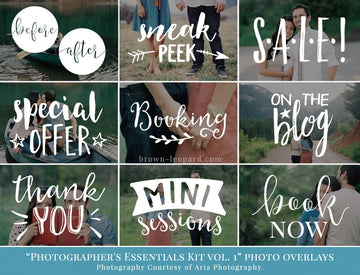 Essentials Kit photo overlays
