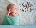 Newborn Photo Overlays