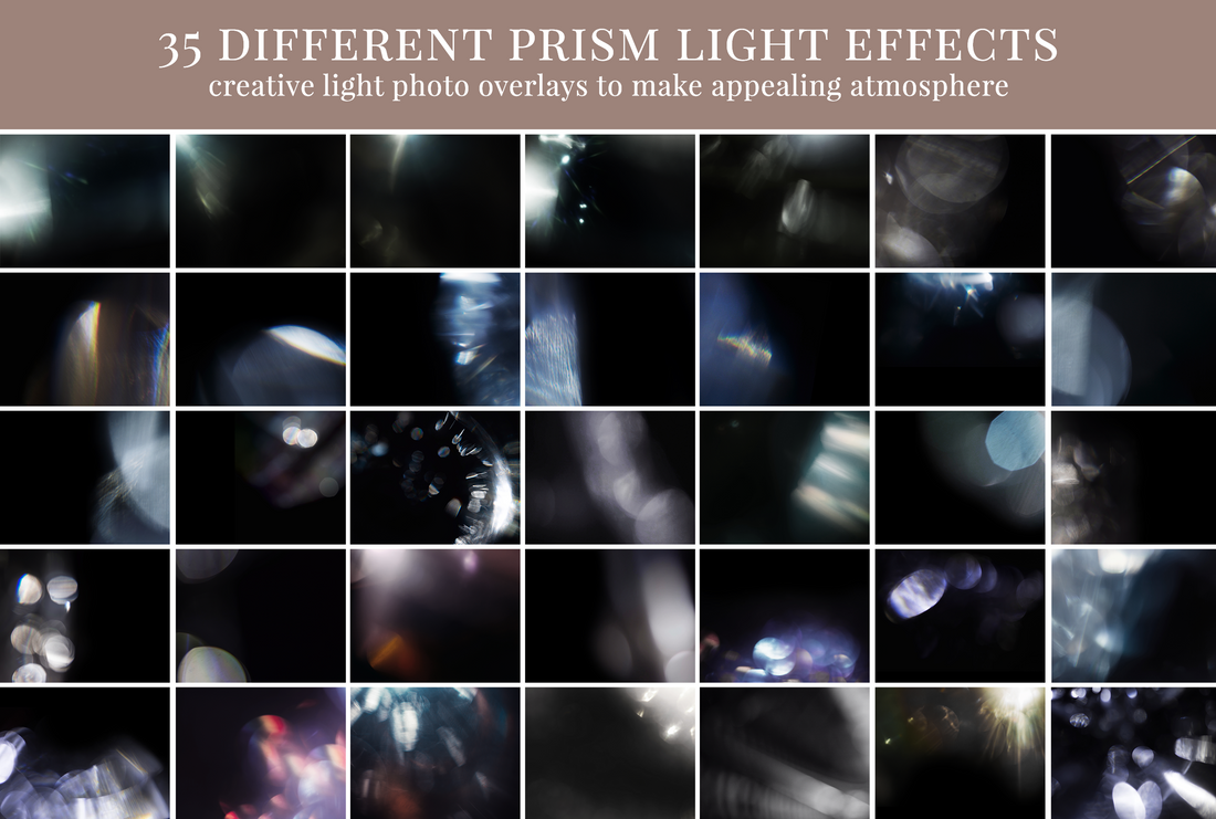 Prism Lights Photo Overlays