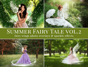 fairy wings photo overlays