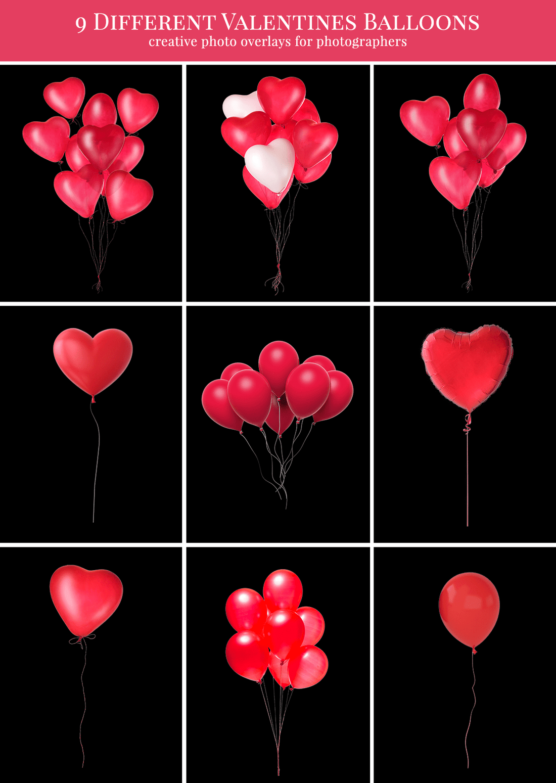 balloons overlays