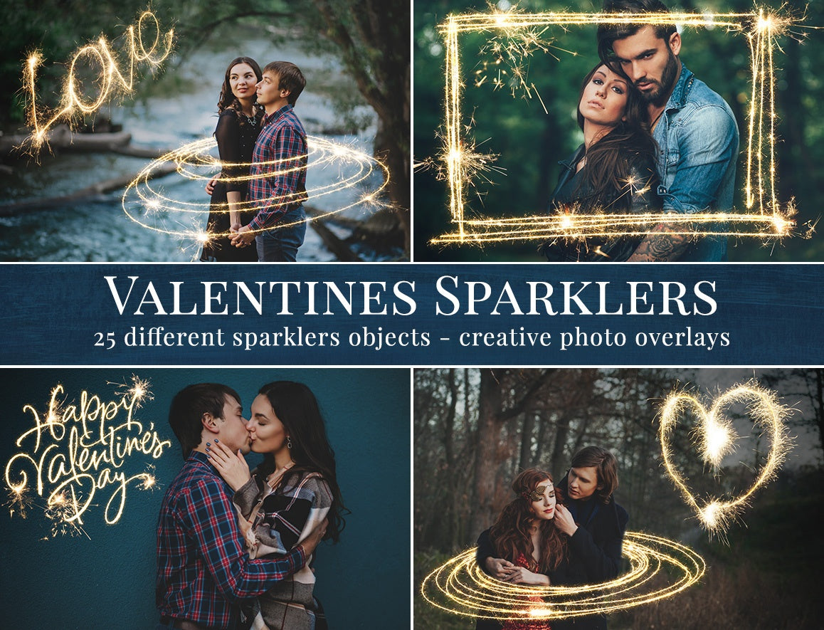 sparklers overlays