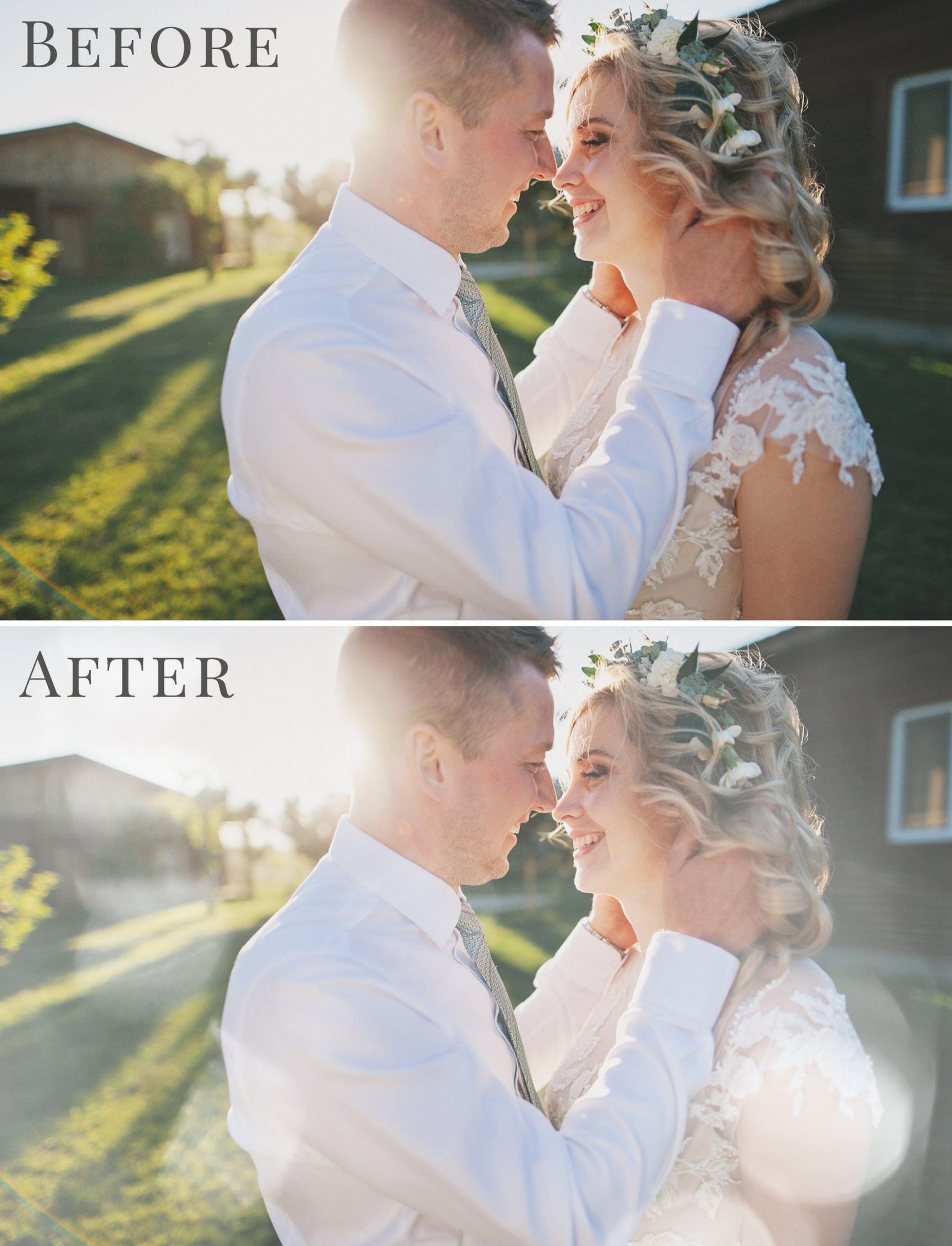 wedding lights photo overlays