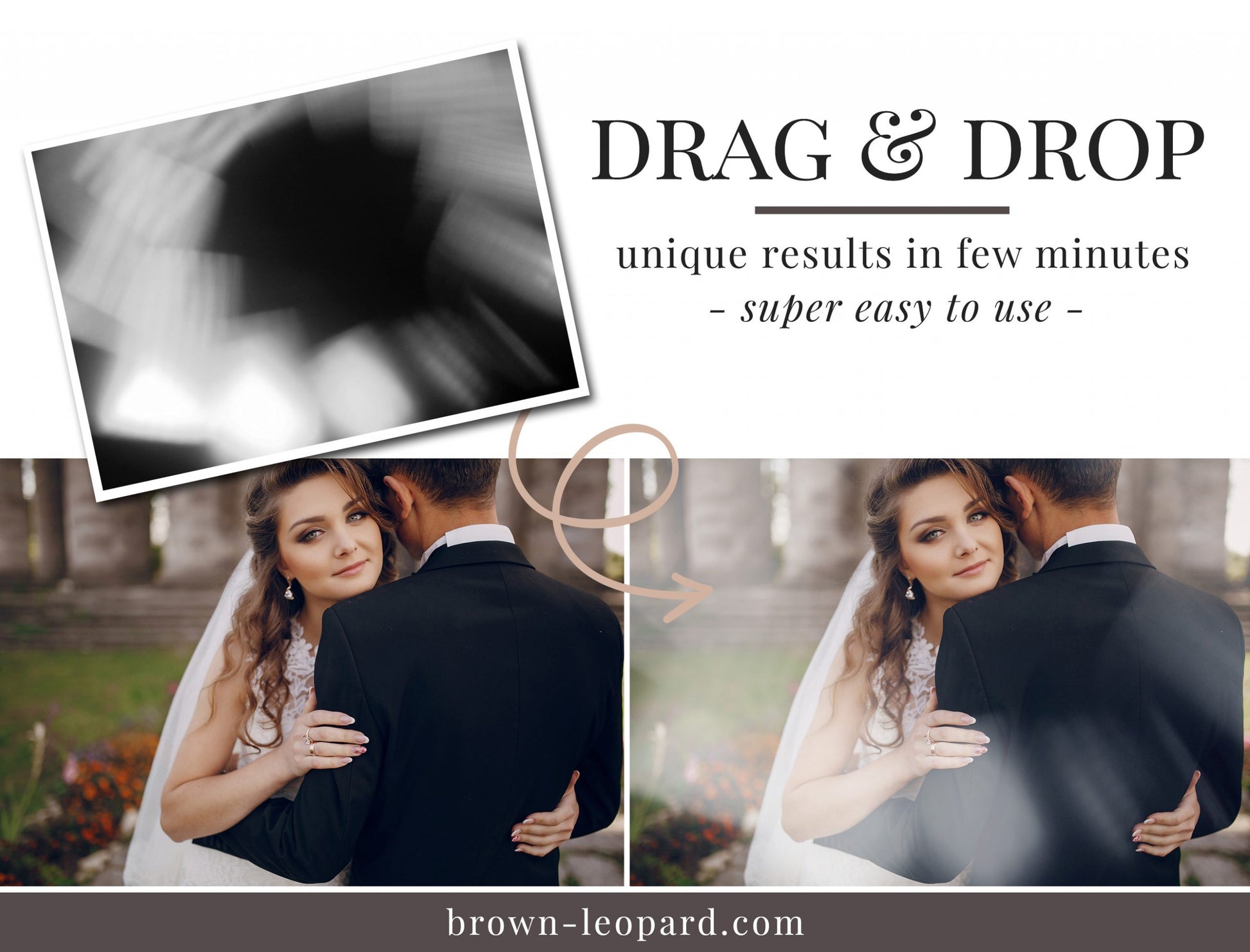 wedding lights photo overlays