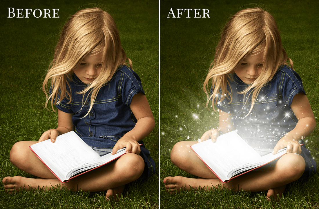 book photo overlays