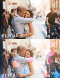 heart bokeh overlays