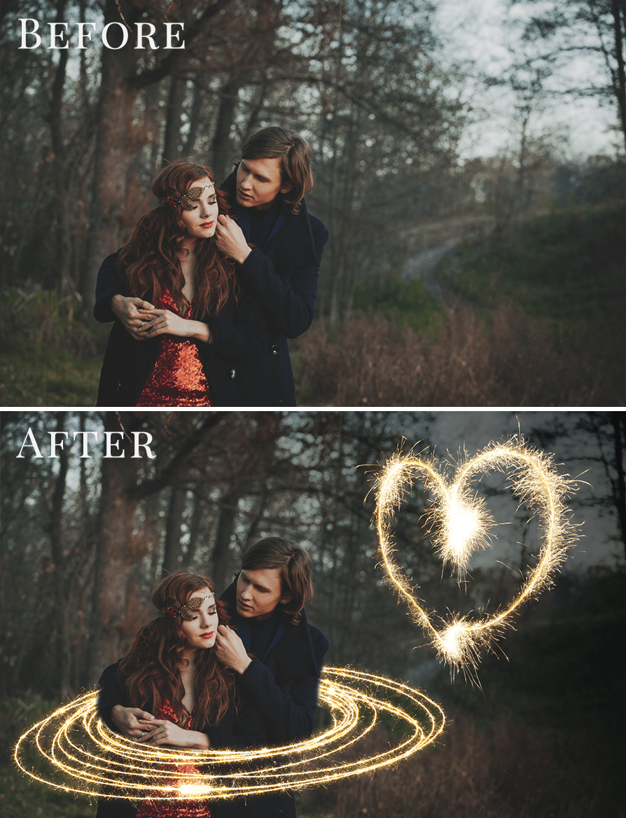 sparklers overlays
