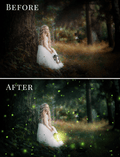 fireflies photo overlays