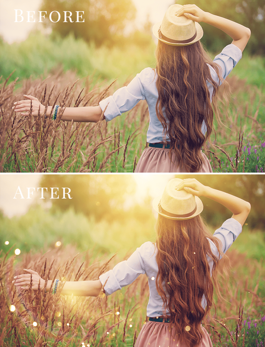 light photo overlays