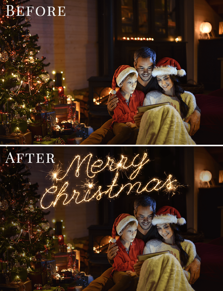 sparklers photo overlays