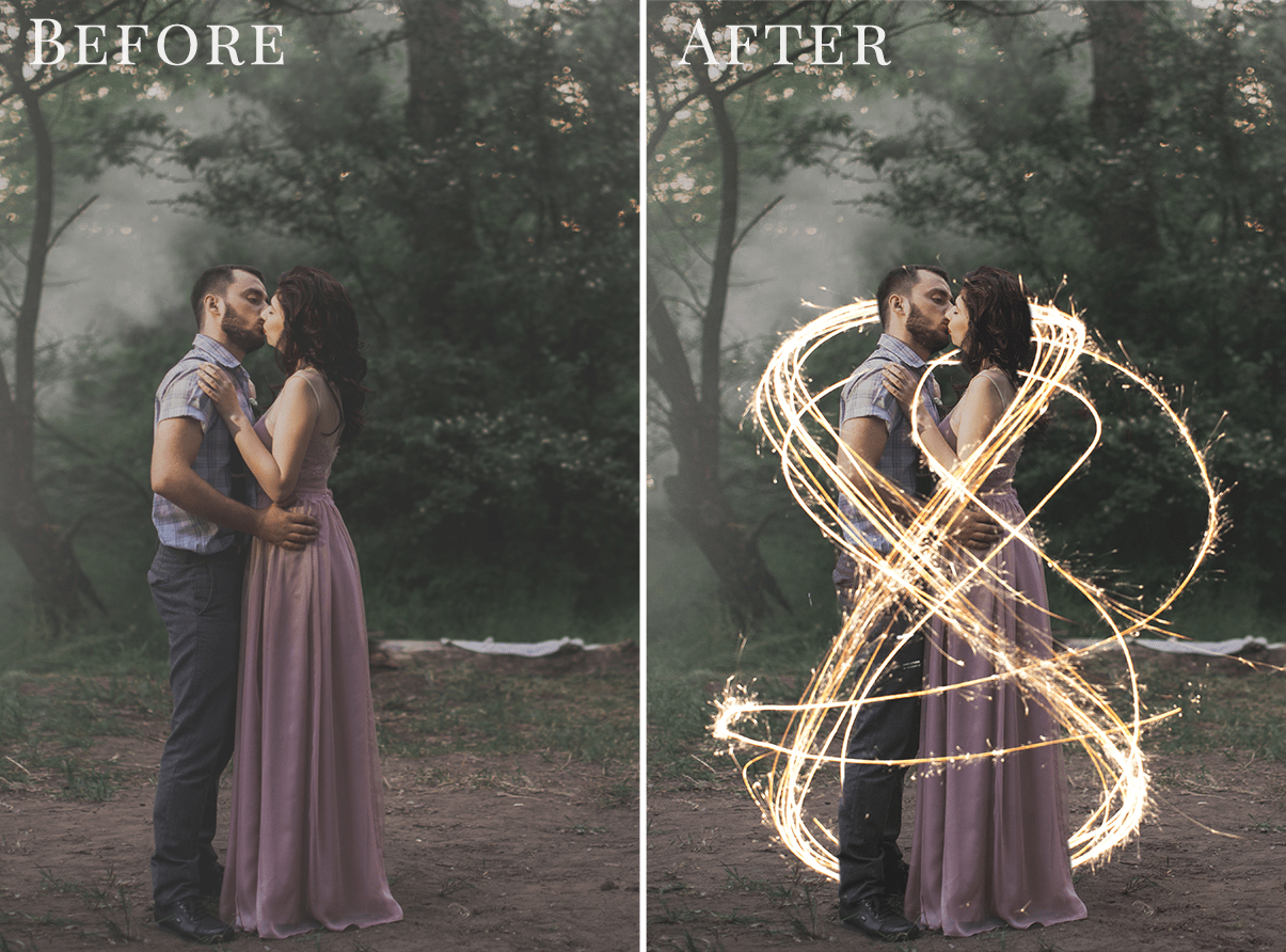 sparklers overlays