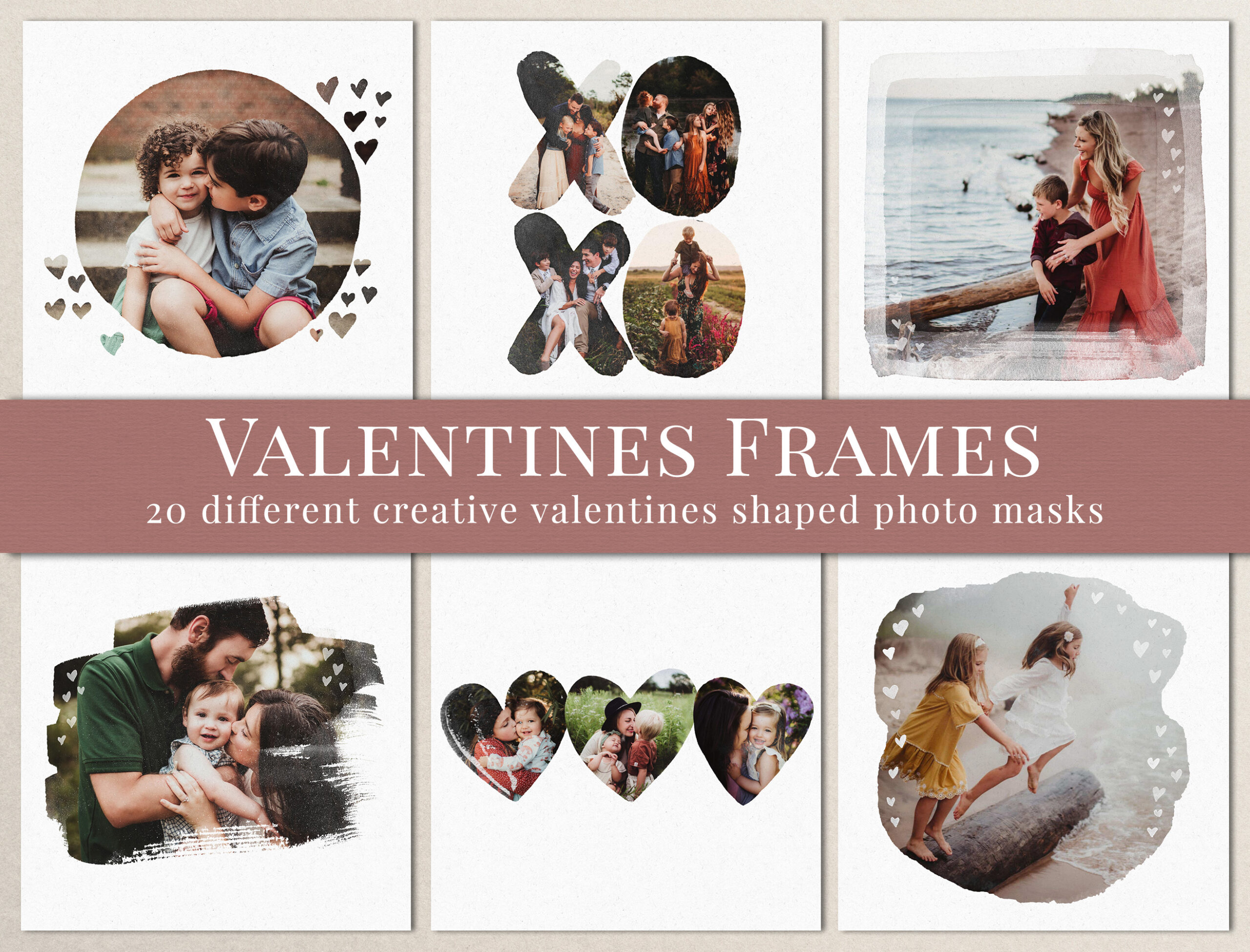 Valentines Frames photomasks
