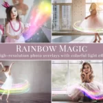 Rainbow Magic photo overlays